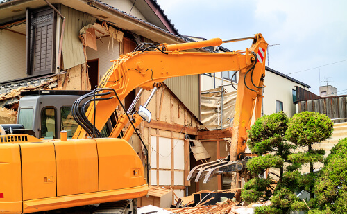 建物の解体工事も承ります